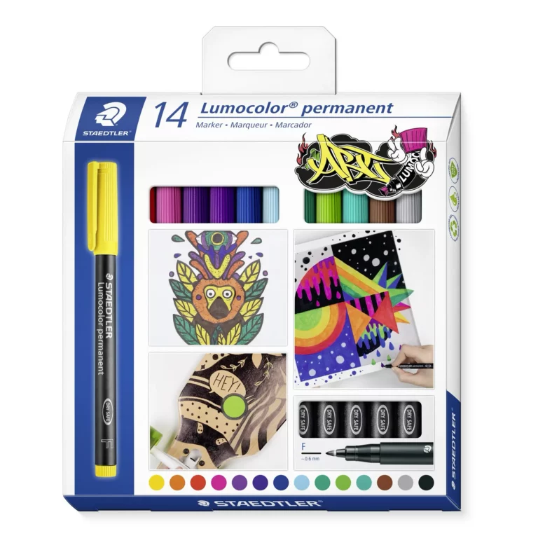 STAEDTLER Universalstift Lumocolor® 318 14 Stück permanent F 0