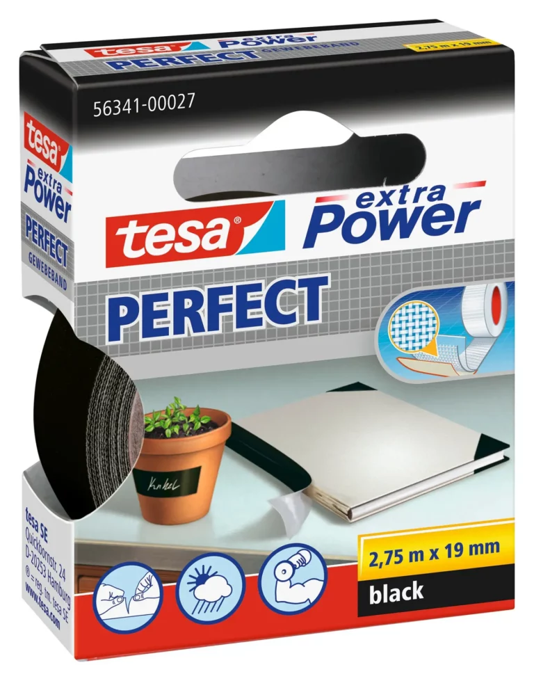 TESA Gewebeband 56341 Extra Power Perfect 19 mm x 2