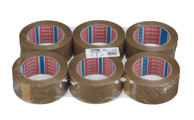 TESA Packband 60418 6 Rollen 50 mm x 132 m braun