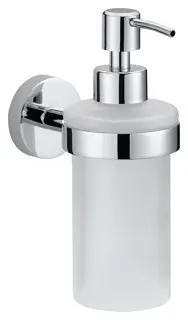TESA Seifenspenderset SMOOZ 2-teilig chrom/weiß