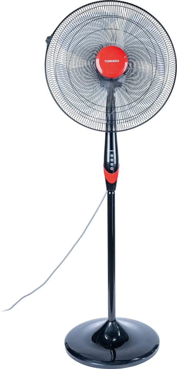 TORNADO Ventilator TSF-18XW 18 Zoll schwarz und rot
