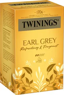 TWININGS Schwarzer Tee Earl Grey 20 Beutel