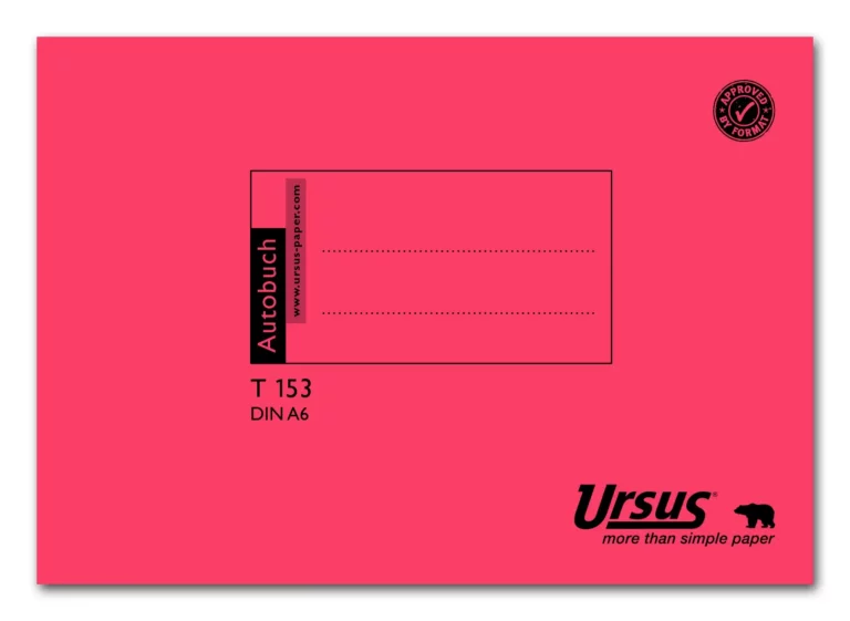 URSUS Autobuch T153 A6 54 Blatt