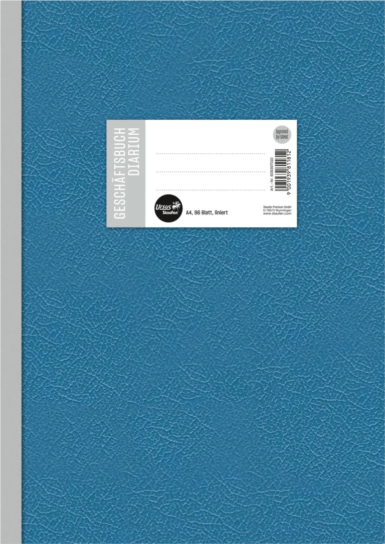 URSUS Geschäftsbuch 96 Blatt A4 liniert