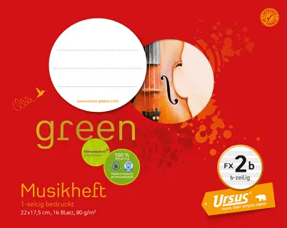 URSUS OE Musikheft 2b 22 x 17