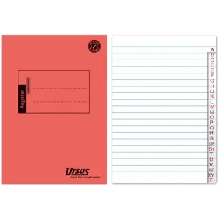 URSUS Registerheft T560R A5 60 Blatt liniert