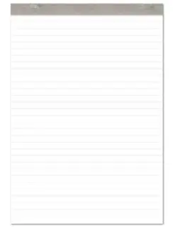 URSUS STYLE Notizblock A4 ohne Deckblatt 48 Blatt  liniert