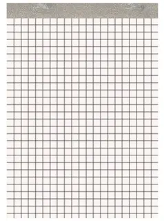 URSUS STYLE Notizblock A6 ohne Deckblatt 50 Blatt 60g kariert