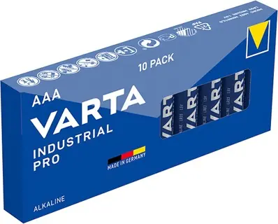 VARTA Batterie Industrial Pro 10 Stück AAA