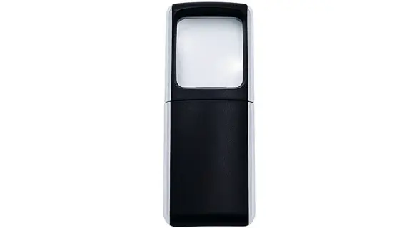 WEDO Lupe mit LED-Beleuchtung inkl. Batterien schwarz