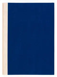 WURZER Geschäftsbuch A5 96 Blatt liniert dunkelblau